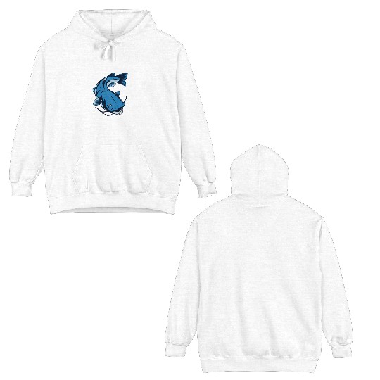 I Fish For Catfish Everything Else Is Bait - Wels Double Sided Hoodies