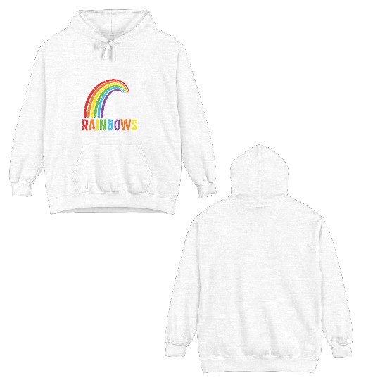 I've Got A Pocketful Of Rainbows Rainbow Lover Double Sided Hoodies