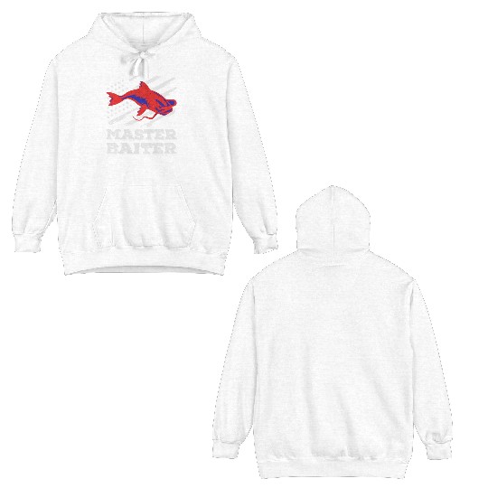 Master Baiter - Wels Catfish Hunter Double Sided Hoodies