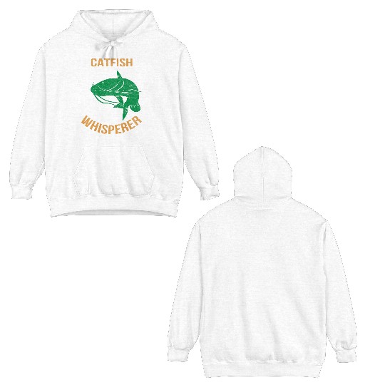 Catfish Whisperer - Wels Catfish Hunter Double Sided Hoodies
