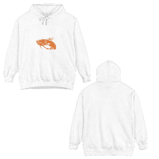Catfish Whisperer - Wels Catfish Hunter Double Sided Hoodies