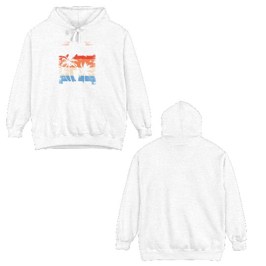 Surfing Water Surfer Love To Surf Forced To School Double Sided Hoodies