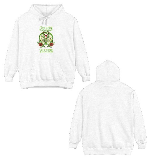 snake flower Double Sided Hoodies