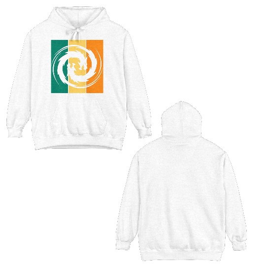 Dragon Ying Yang Double Sided Hoodies