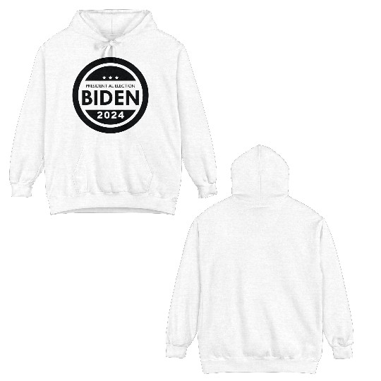 Biden 2024 Presidential Election Double Sided Hoodies