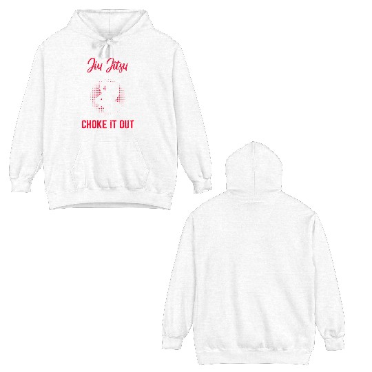 Funny Jiu-Jitsu Can't Fix Stupid BJJ Jiu Jitsu Pra Double Sided Hoodies