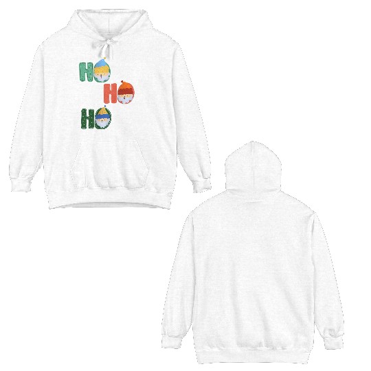 Mini Santas Ho Ho Ho Double Sided Hoodies