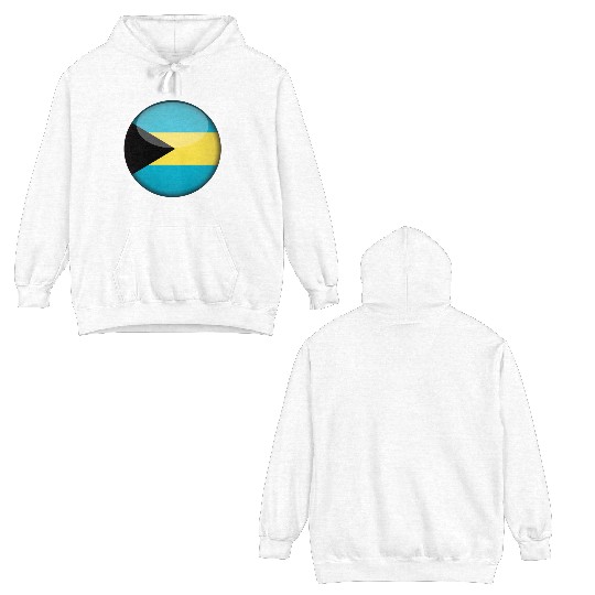 Bahamas Flag Double Sided Hoodies