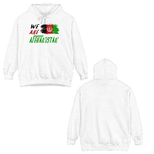 We are Afghanistan Double Sided Hoodies