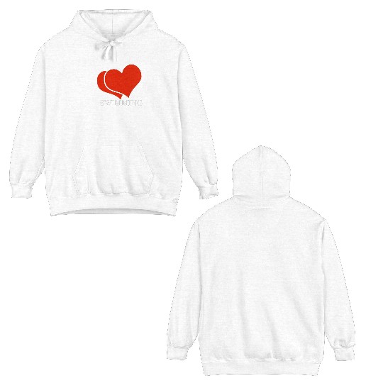 I Love Swimming Swimmer Swim Double Sided Hoodies
