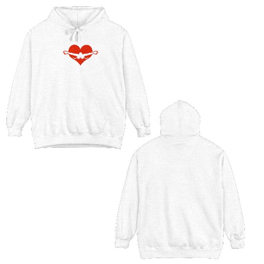 I Love Swimming Swimmer Swim Double Sided Hoodies