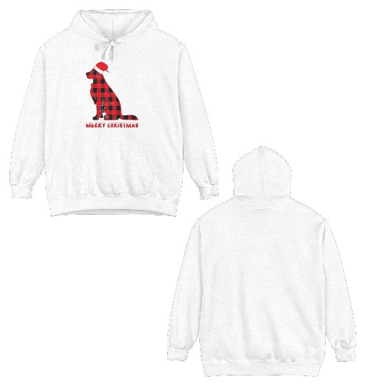 Dog's Christmas Double Sided Hoodies