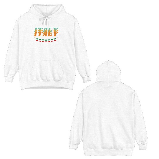 ITALY PRIDE Double Sided Hoodies