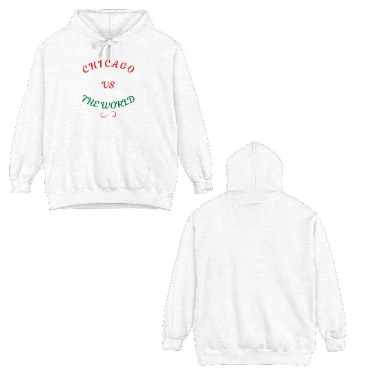 chicago pride Double Sided Hoodies