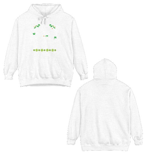 One Lucky Uncle Irish Shenanigan St. Patricks Day Double Sided Hoodies