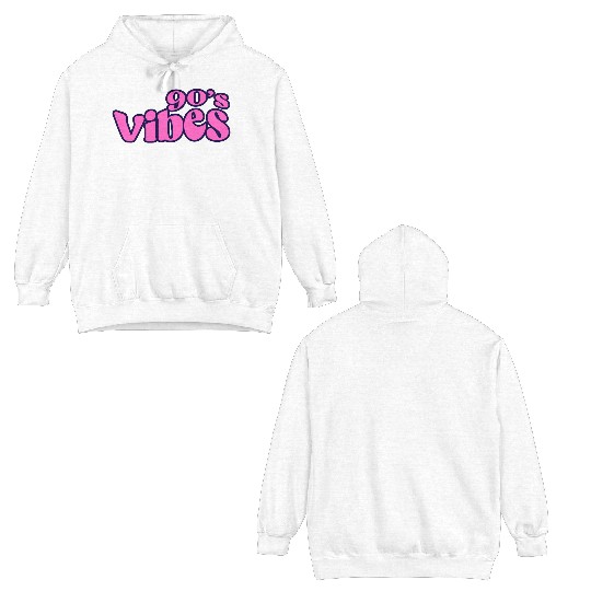 90s vibes ,classic, retro,vintage Double Sided Hoodies