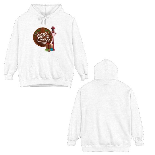 A Christmas Carol Charles Dickens God Bless Us Eve Double Sided Hoodies