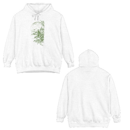 St Francis of Assisi Vintage Saints Catholic Ecolo Double Sided Hoodies