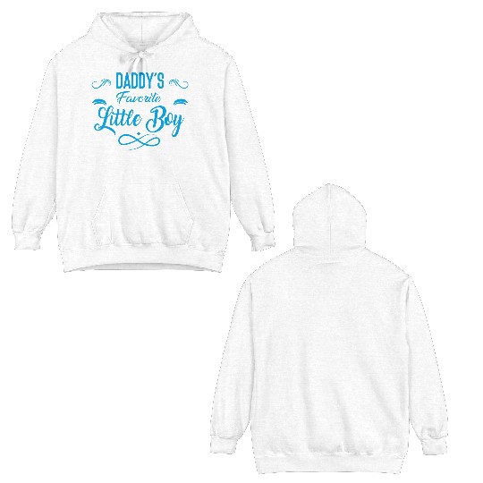 Daddy's Favorite Little boy Double Sided Hoodies