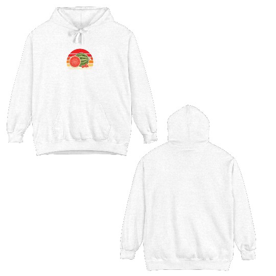 I LIKE WATERMELON AND MAYBE 3 PEOPLE ROSS CHASTAIN Double Sided Hoodies