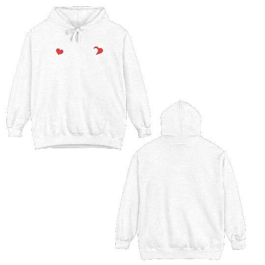 Mr Heart Stopper Funny Boyfriend Valentine's Day Double Sided Hoodies