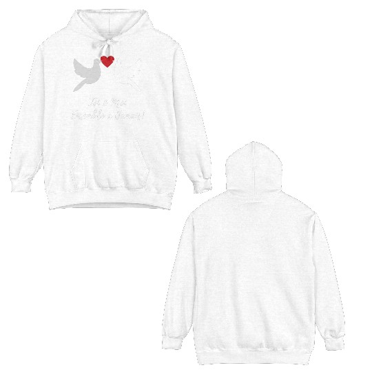 Idée cadeaux couples :Toi et moi ensemble à jamais Double Sided Hoodies