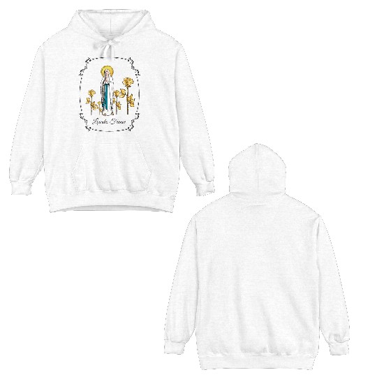 Our Lady of Lourdes Double Sided Hoodies