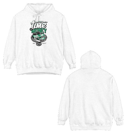TIME IS MONEY CONSEQUENCE FLAVAZ ALBUM PROMO LOGO Double Sided Hoodies