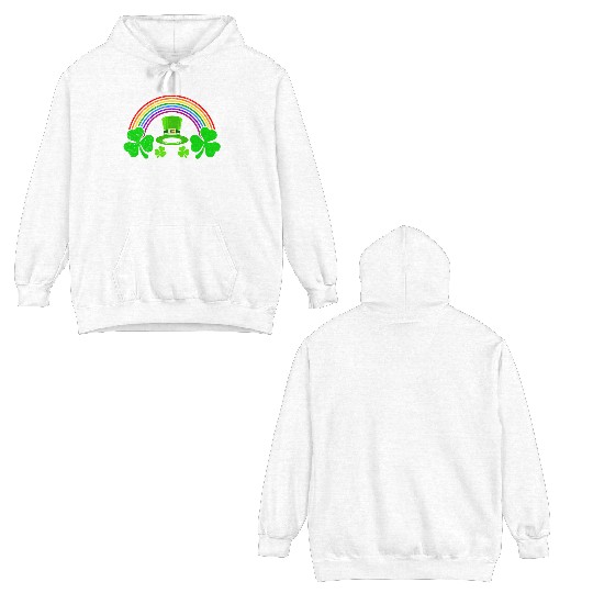 One Lucky Grandma St Patrick's Day Grandma Double Sided Hoodies