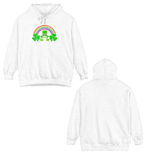 One Lucky Boyfriend St Patrick's Day Double Sided Hoodies