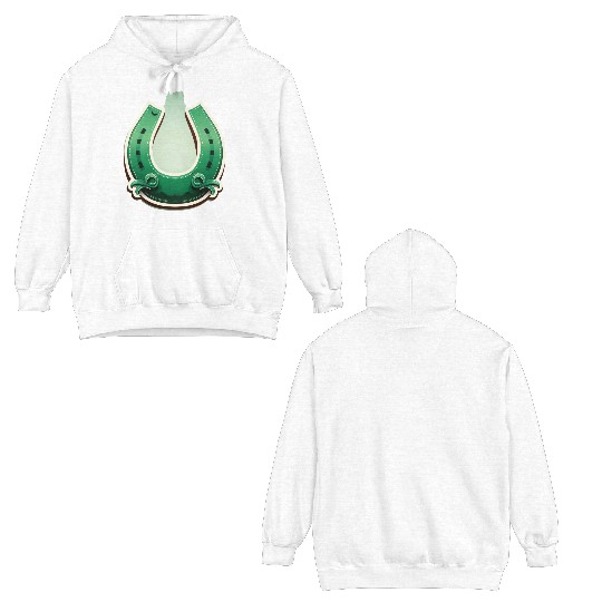 A horseshoe for good luck T--Double Sided Hoodies