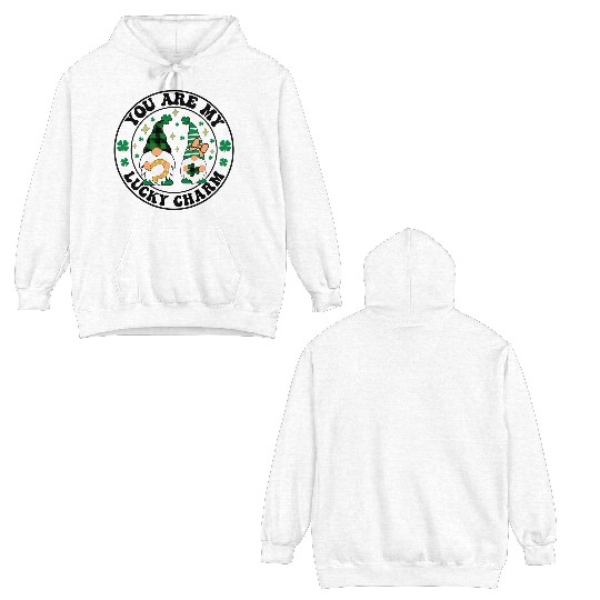 St. Patrick's Day Gnomes Saint Patricks Day Outfit Double Sided Hoodies