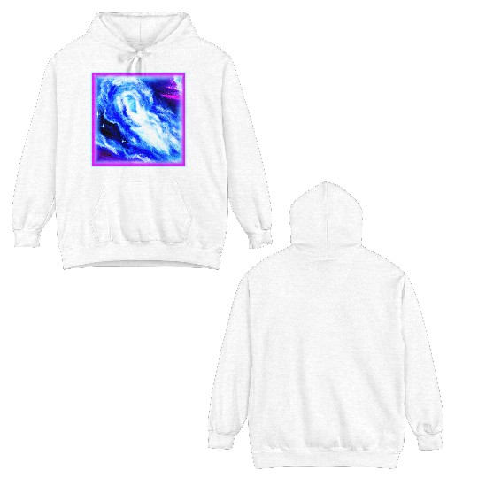Nebula Stars Beautiful Design. Buy Now Double Sided Hoodies