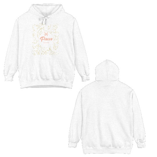 Pisces Dreamer astronomy Double Sided Hoodies