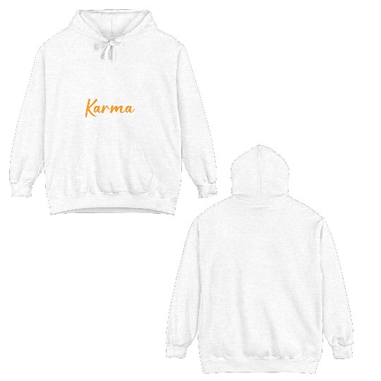 Karma Yoga Ego Double Sided Hoodies