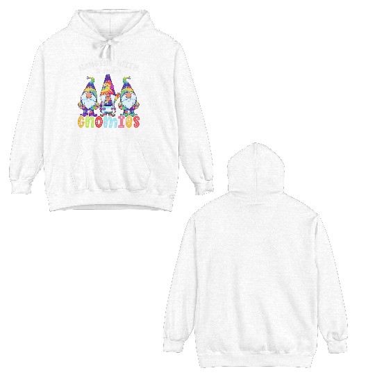 Gnome Nurses Saint Pattys Scrub Nurse St Patricks Double Sided Hoodies