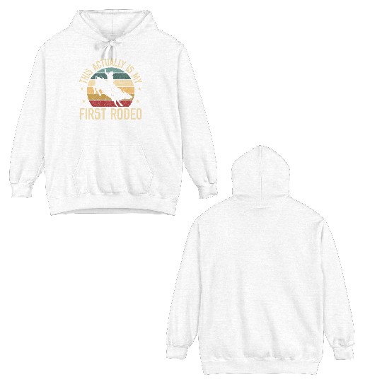 Bull Rider Bull Riding Western Rodeo Cowboy Lover Double Sided Hoodies