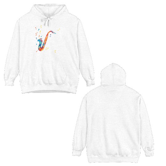 Jazz music improvisation festival Double Sided Hoodies
