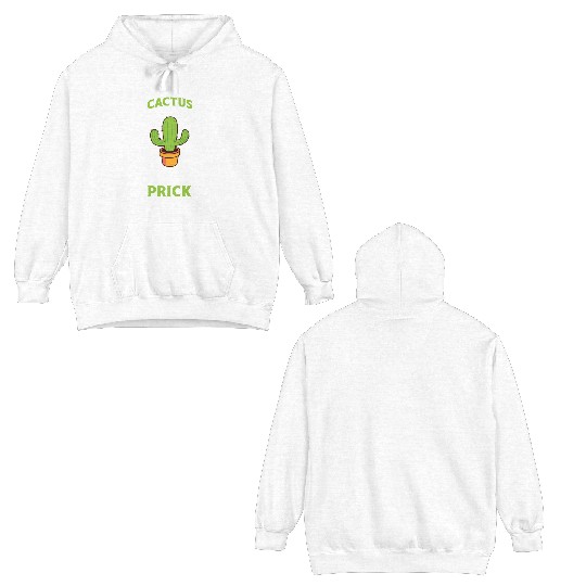 Not A Cactus Expert Anti Valentine's Day Prick Fun Double Sided Hoodies