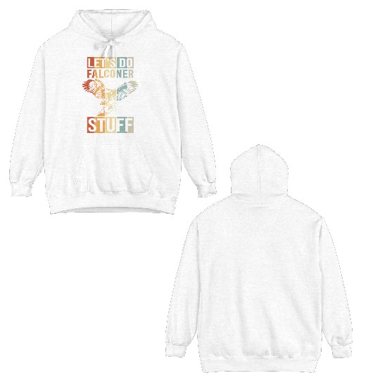 Falconer Stuff Falcon Lover Falconry Double Sided Hoodies