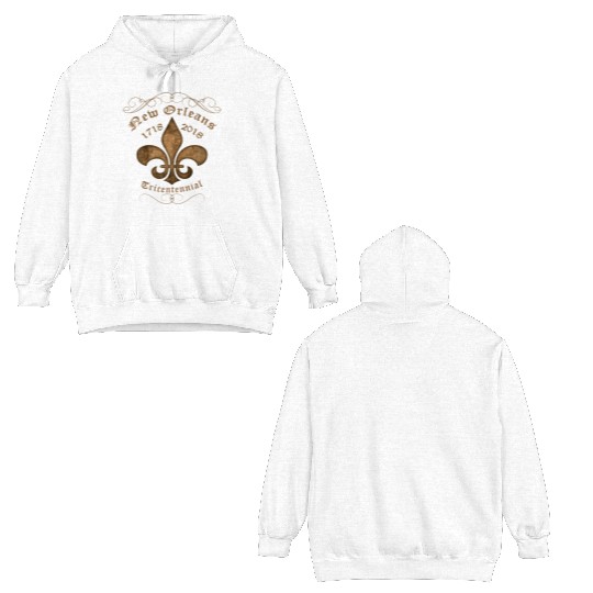 New Orleans Tricentennial Double Sided Hoodies