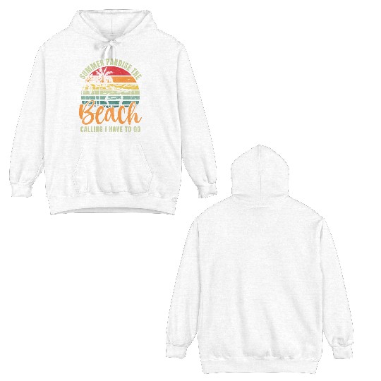 Summer Paradise Double Sided Hoodies