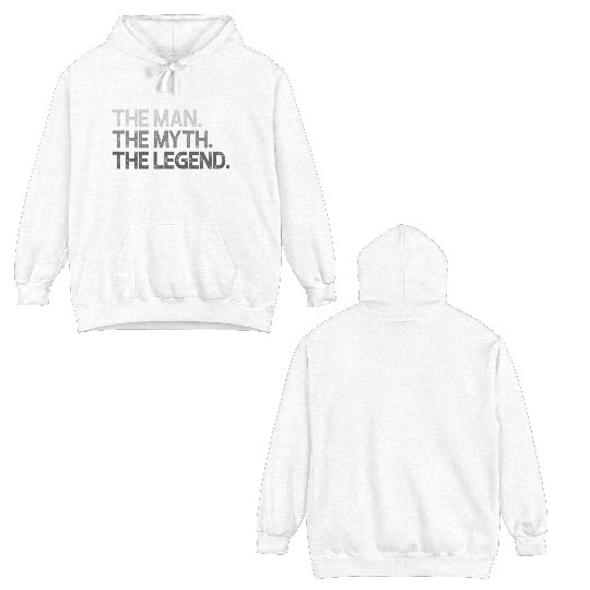 Bompa The The Myth The Legend Double Sided Hoodies