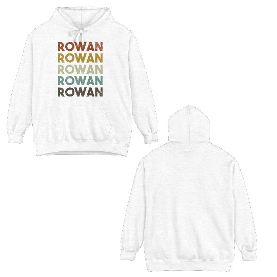 Rowan 80S Style Double Sided Hoodies