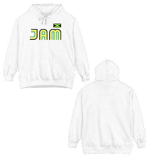 Jamaica Flag International Country Jamaican Pride Double Sided Hoodies