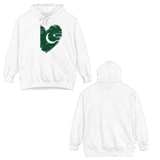 Pakistan Flag Pakistan Sport Flag Pakistan Double Sided Hoodies