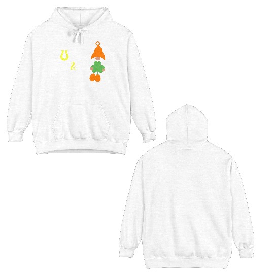 Lucky And Blessed Double Sided Hoodies