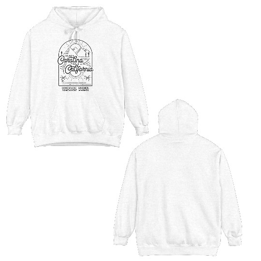 Heads Carolina Tails California Western Cory Double Sided Hoodies