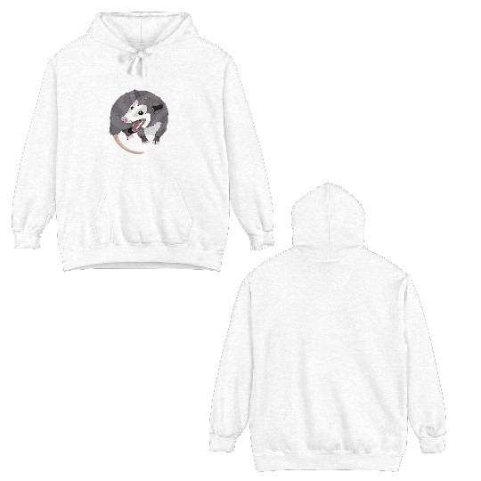 Every Day Is A New Horror Possum Memes Double Sided Hoodies