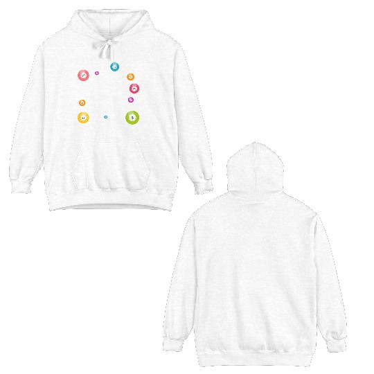 Bingo Lucky Player Ladies Bingo Double Sided Hoodies